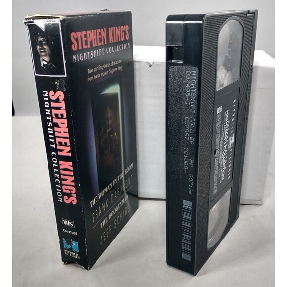 Stephen King Nightshift Collection Woman in the Room & Boogeyman VHS - Tested - Picture 6 of 10